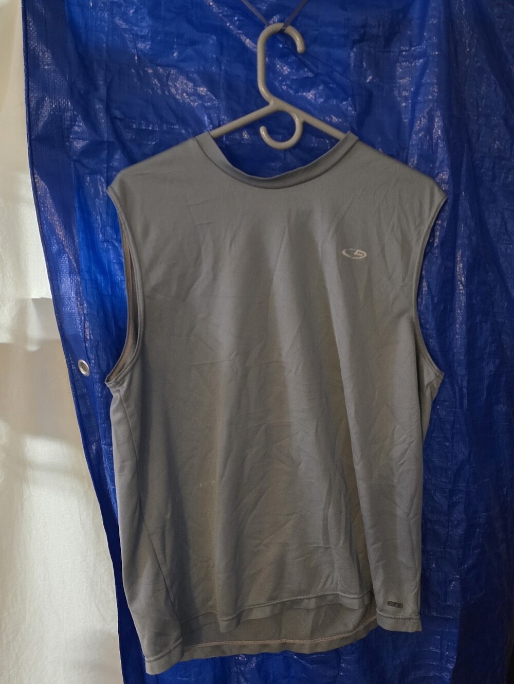 Champion Men's Sleeveless Athletic Tank - Gray